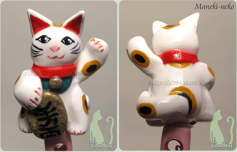 Polymer Clay Maneki-neko