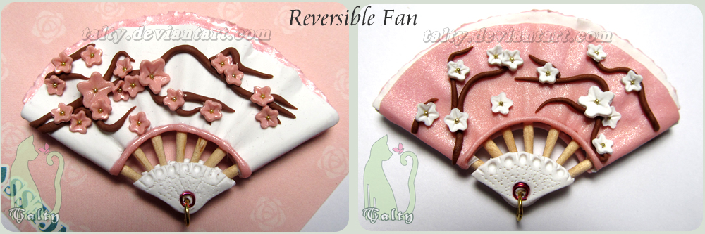 Polymer Clay Reversible Fan