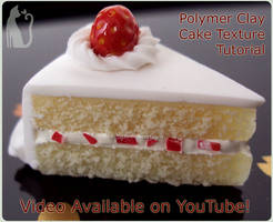 Polymer Clay Cake Texture Video Tutorial