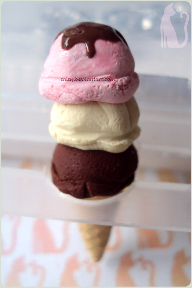 Epic Polymer Clay Ice Cream