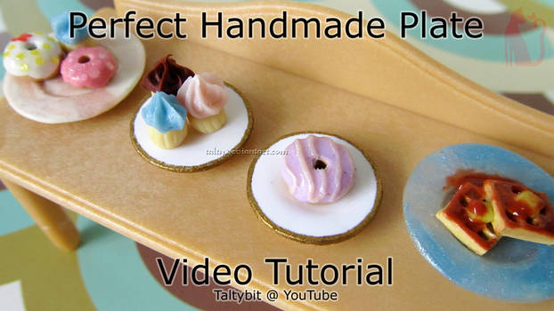 Polymer Clay Plate Video Tutorial