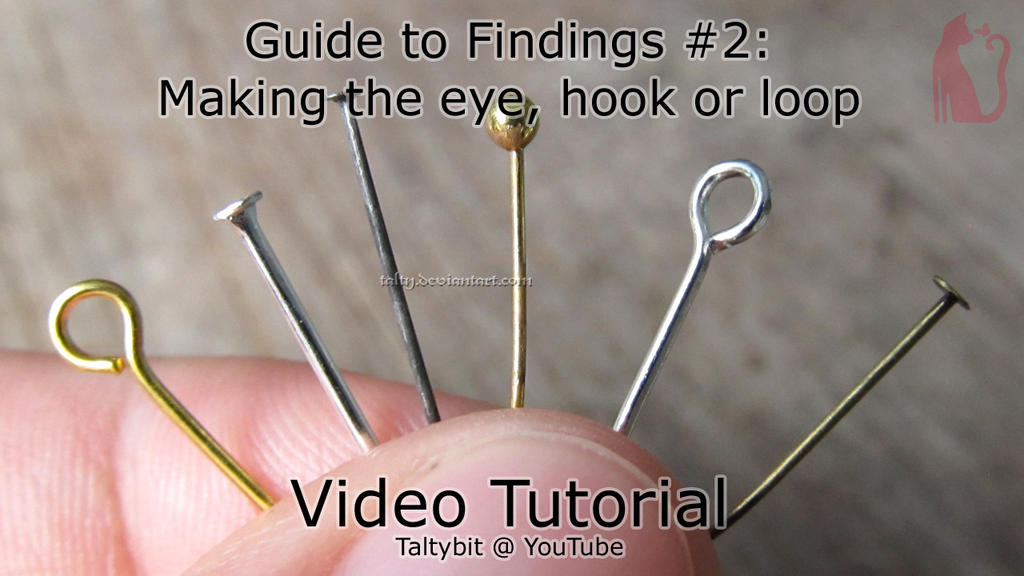 Findings #2: Making the eye, hook or loop on a pin by Talty on DeviantArt