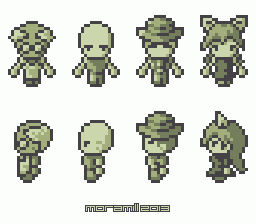 Game boy style characters by moramill on DeviantArt