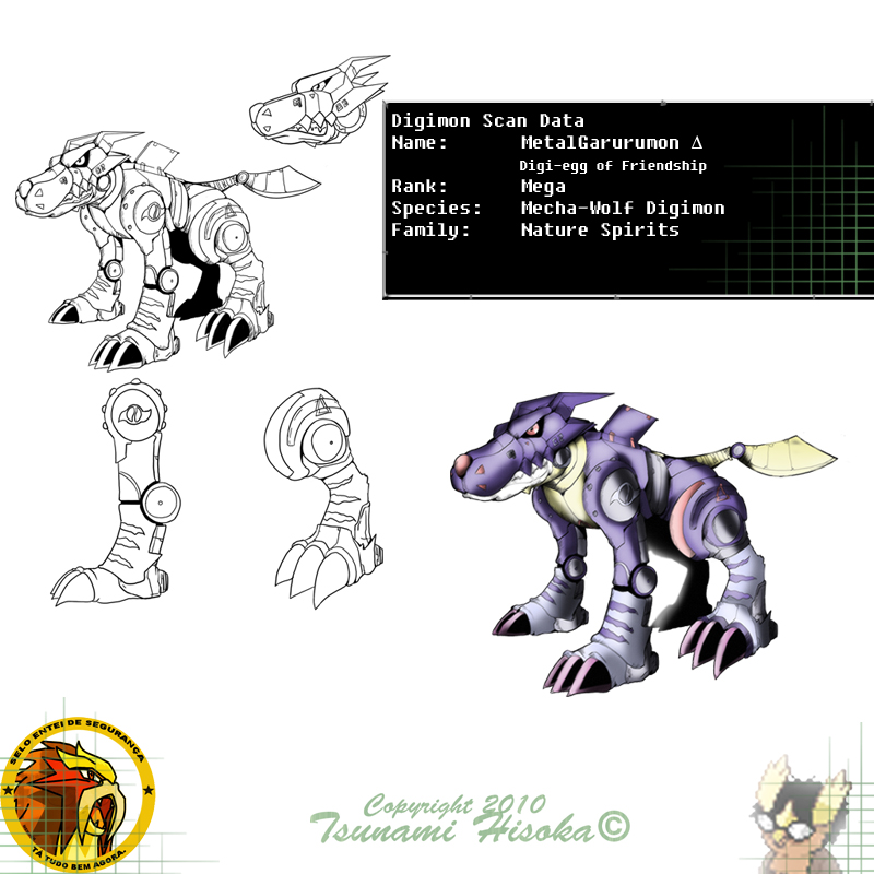 MetalGarurumon Delta