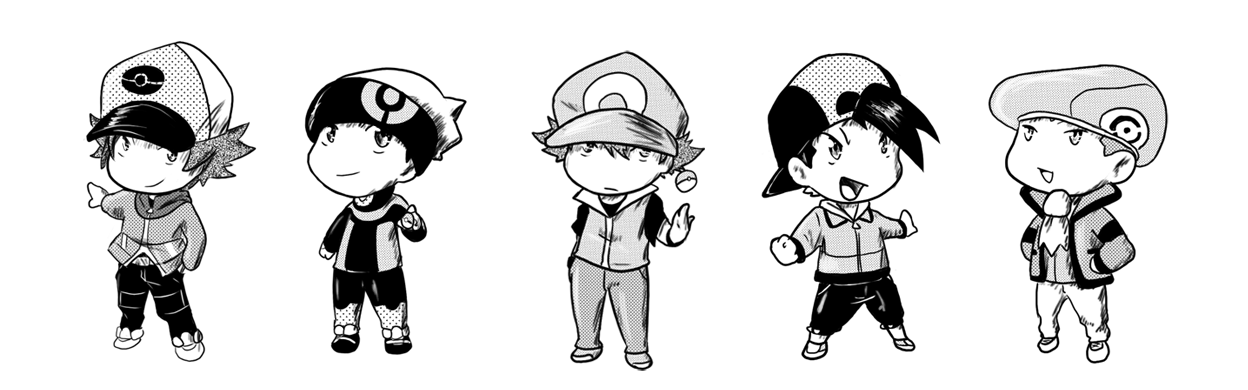 Pokemon Chibi - Male