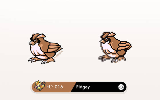 016 - Pidgey