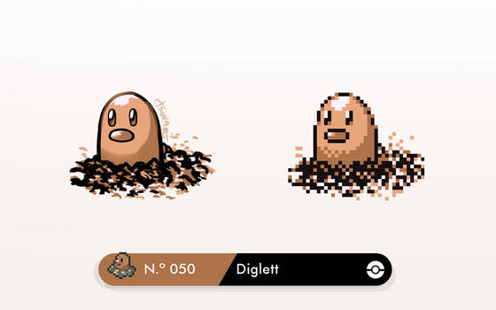 050 - Diglett Sprite