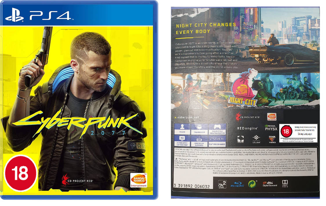Cyberpunk 2077 PS4 Cover With BBFC 18 By AWSOMEBIRDES On DeviantArt cyberpunk-2077-ps4-cover-with-bbfc-18-by-awsomebirdes-on-deviantart