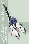 Lambda Gundam - Cruise Mode