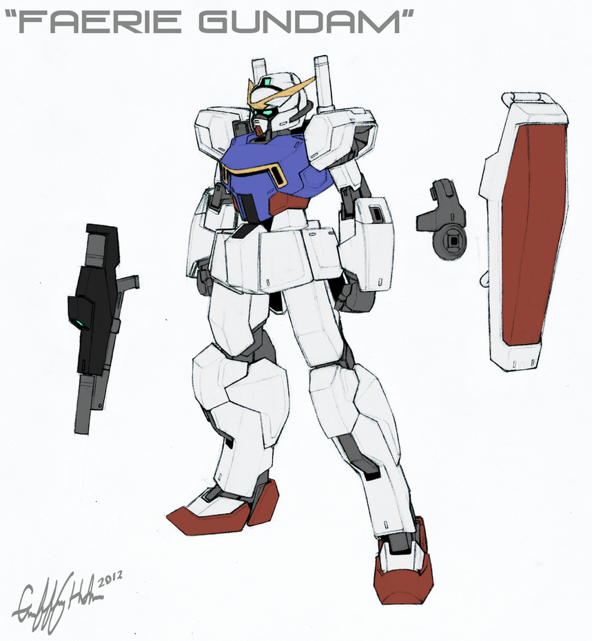 Faerie Gundam by Tekka-Croe on DeviantArt