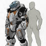 'Golem' Hardsuit- sketch