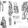 WH40k Character Sketches