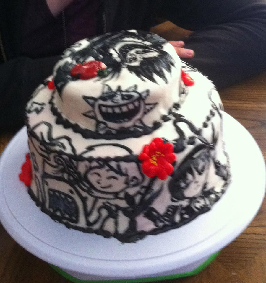Anime Cake by CelestiaWard