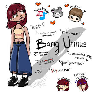 Meet the artist: Bang unnie.