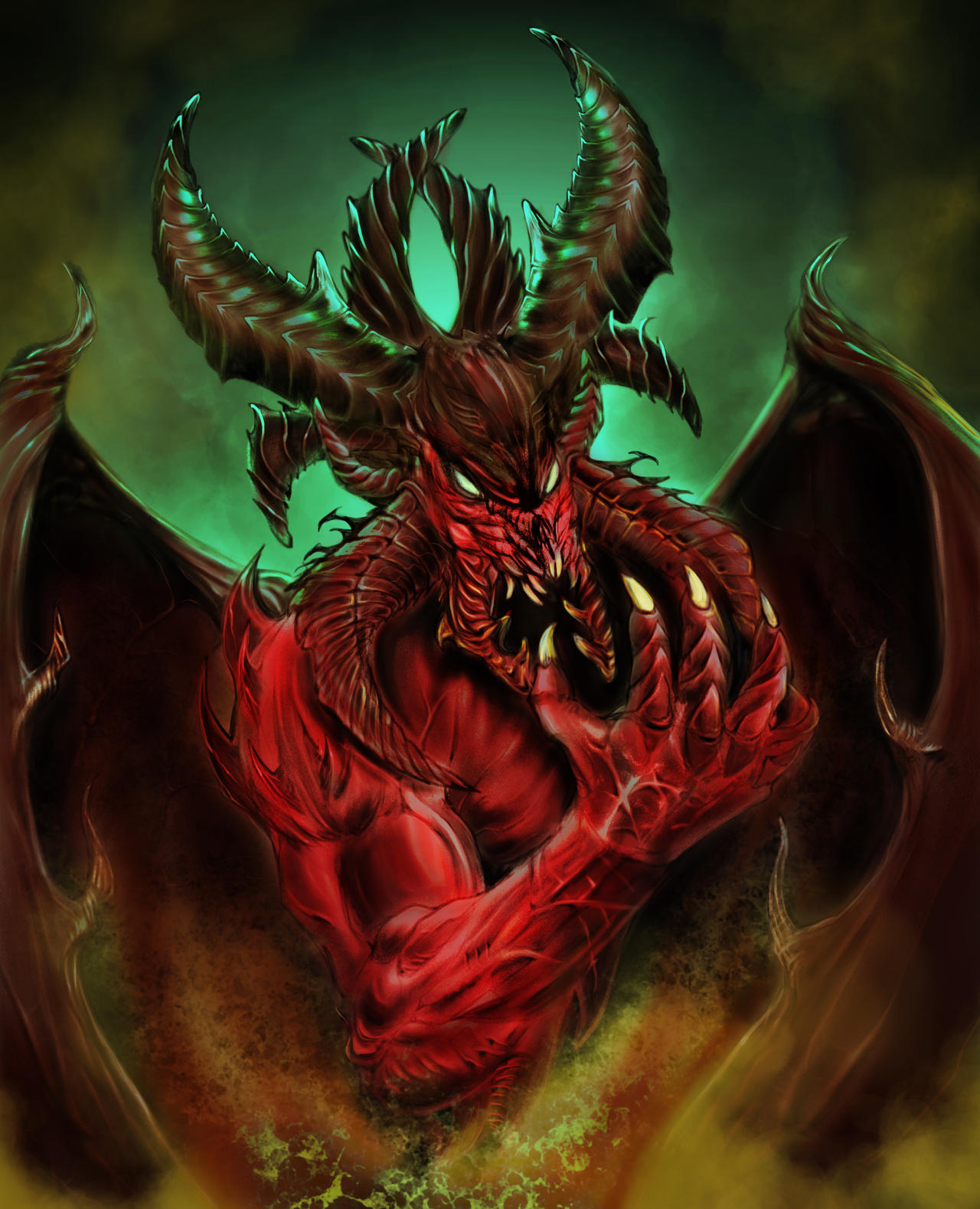 Demon Star Rising RISING DEMON by Damyanoman on DeviantArt