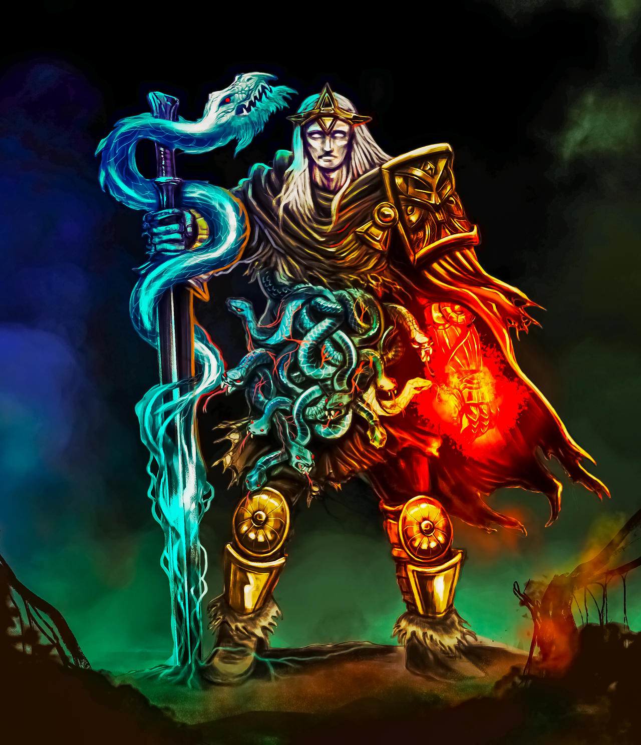 SNAKE WARRIOR by Damyanoman on DeviantArt