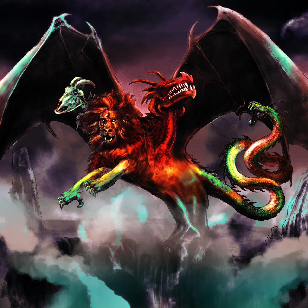 CHIMERA COLOR VARIANT By Damyanoman On DeviantArt chimera-color-variant-by-damyanoman-on-deviantart