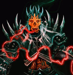 UNDEAD WARRIOR KING LICH - DETAIL