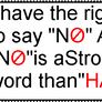 No word is stronger against hate word