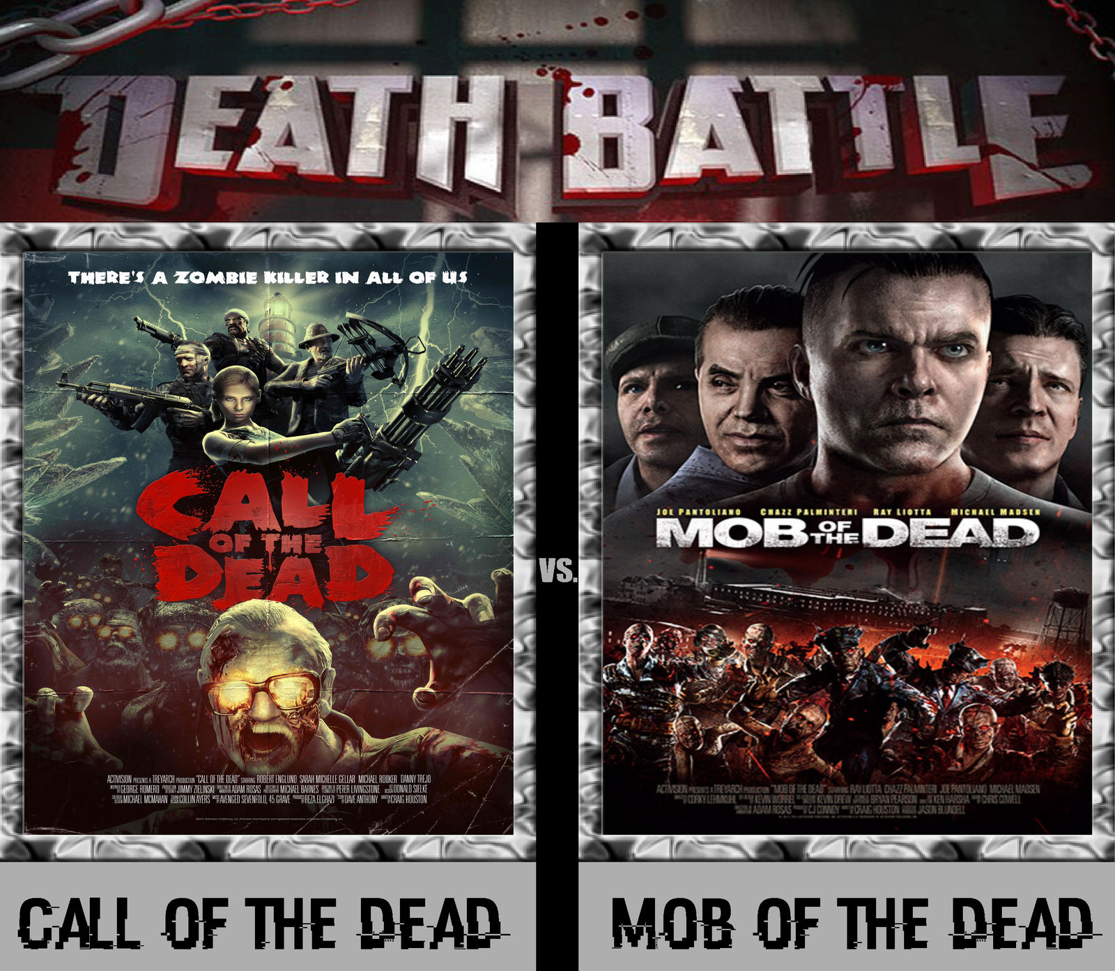 Death Battle 21 Battle of The Dead by nickanater1 on DeviantArt