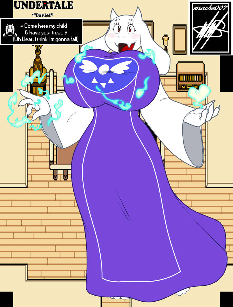 Undertale Toriel Color (credit) by nickanater1 on DeviantArt