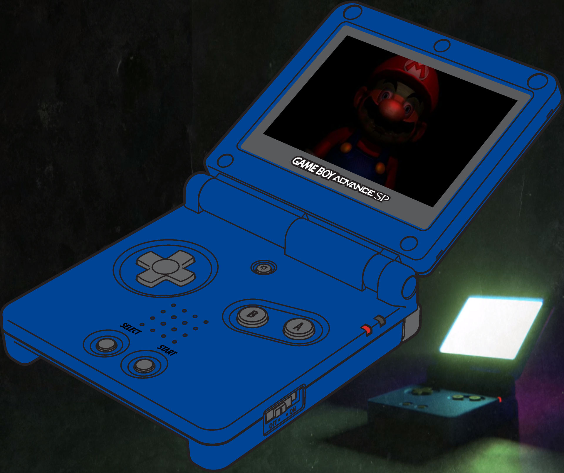 Creepypasta Game Boy Advance SP (Halloween Time) by nickanater1 on  DeviantArt