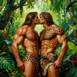 WILD HOMO COUPLE | INSPIRED BY TARZAN