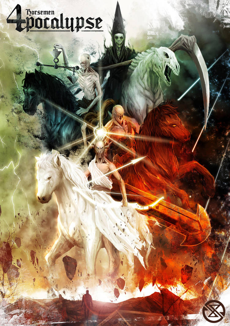 Four Horsemen Apocalypse by legowosnake