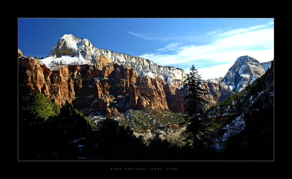 C4D Winter in Zion