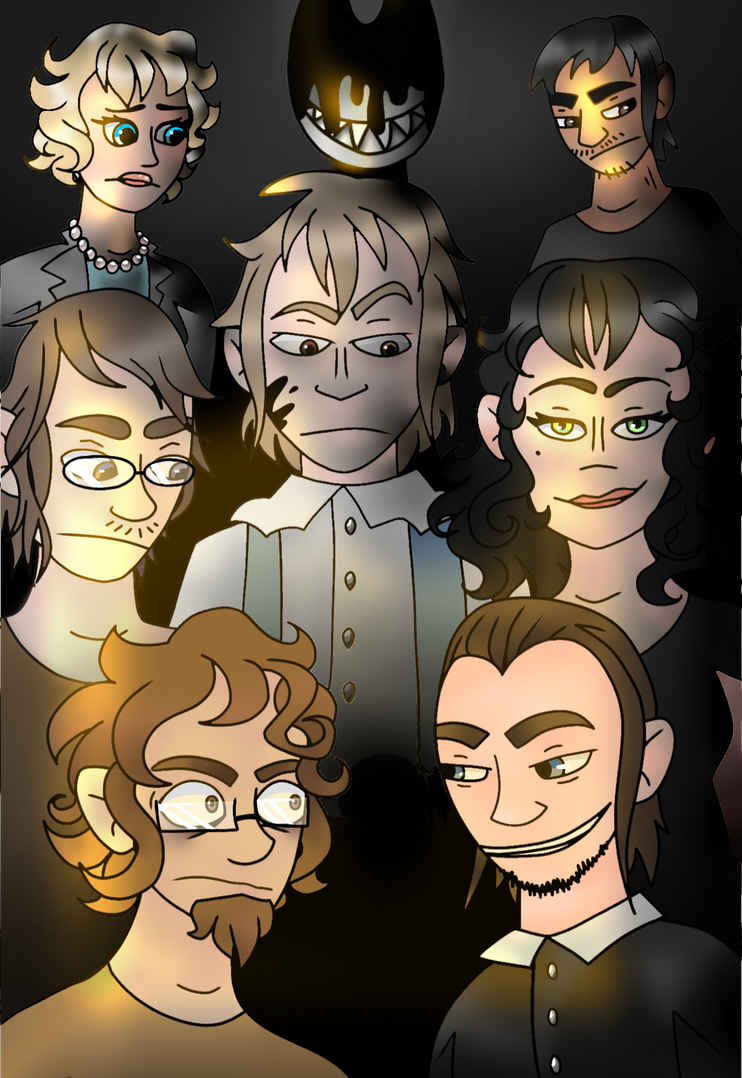 Bendy And The Ink Machine Voice Cast Bendy And The Ink Machine Cast by AkiCartoons on DeviantArt