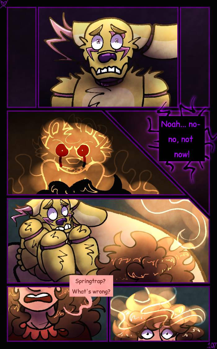Spring Trap Comic Springtrap and Deliah: Last Summer Page 107 by AkiCartoons on DeviantArt