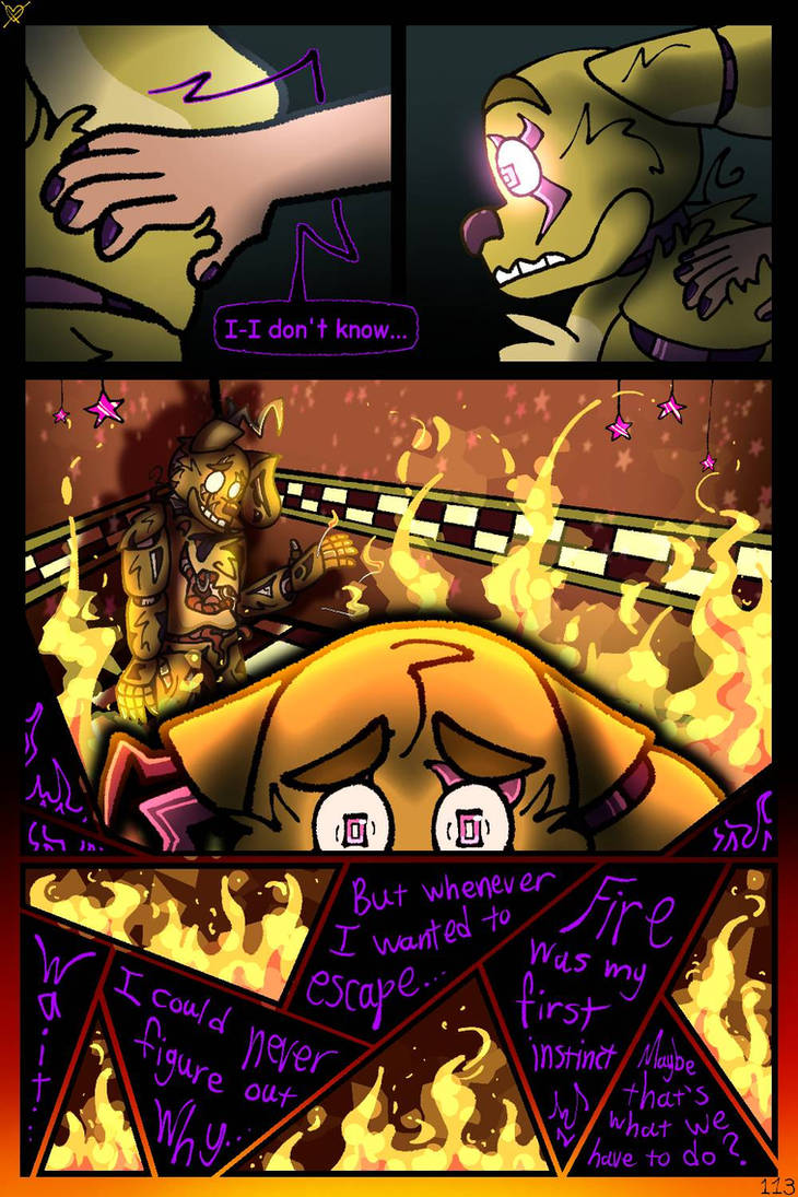 Spring Trap Comic Springtrap and Deliah: Last Summer Page 113 by AkiCartoons on DeviantArt
