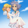 Inazuma eleven  Wedding - Fubuki x Ahiru