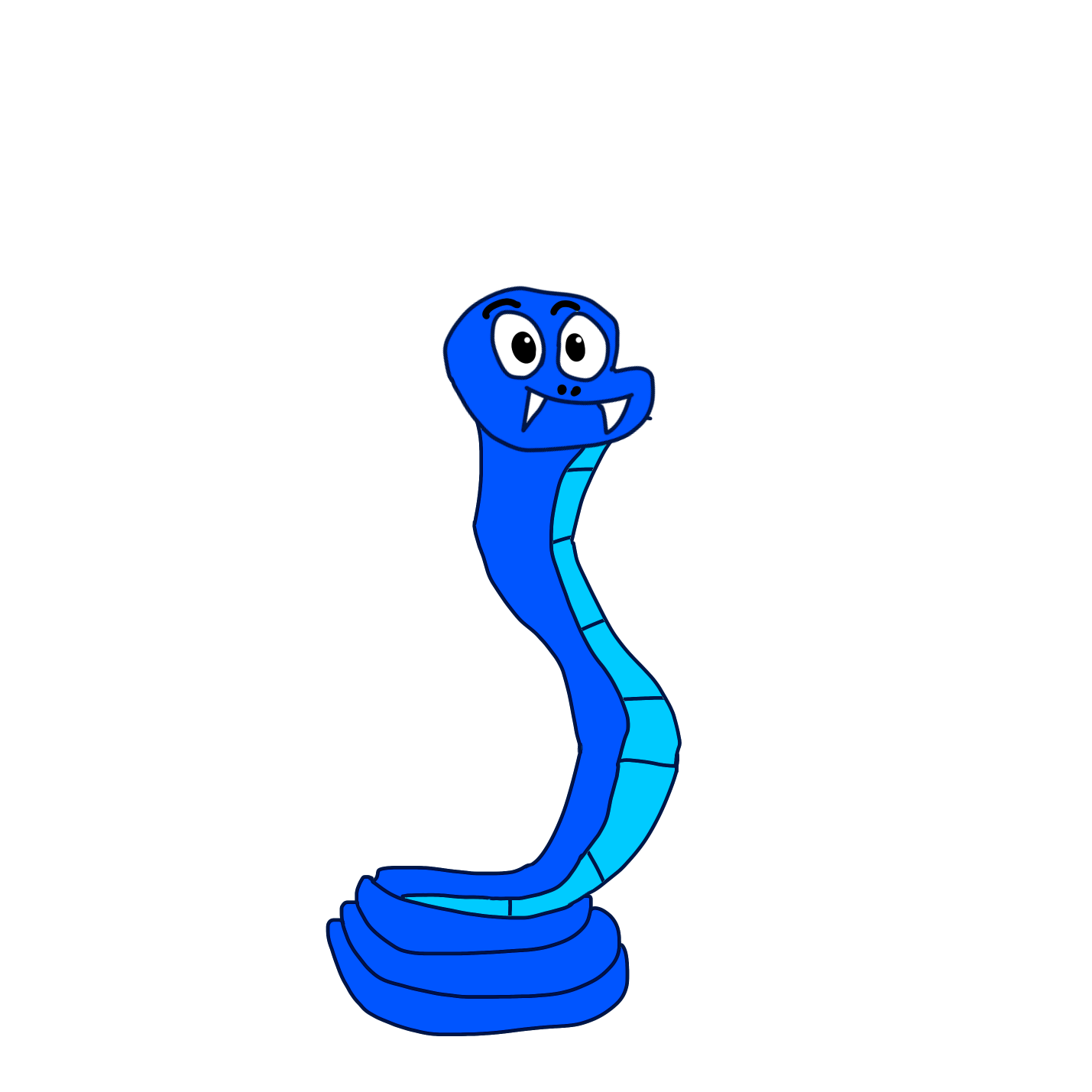 Google Snake Game - Blue Snake by TheHeyal on DeviantArt