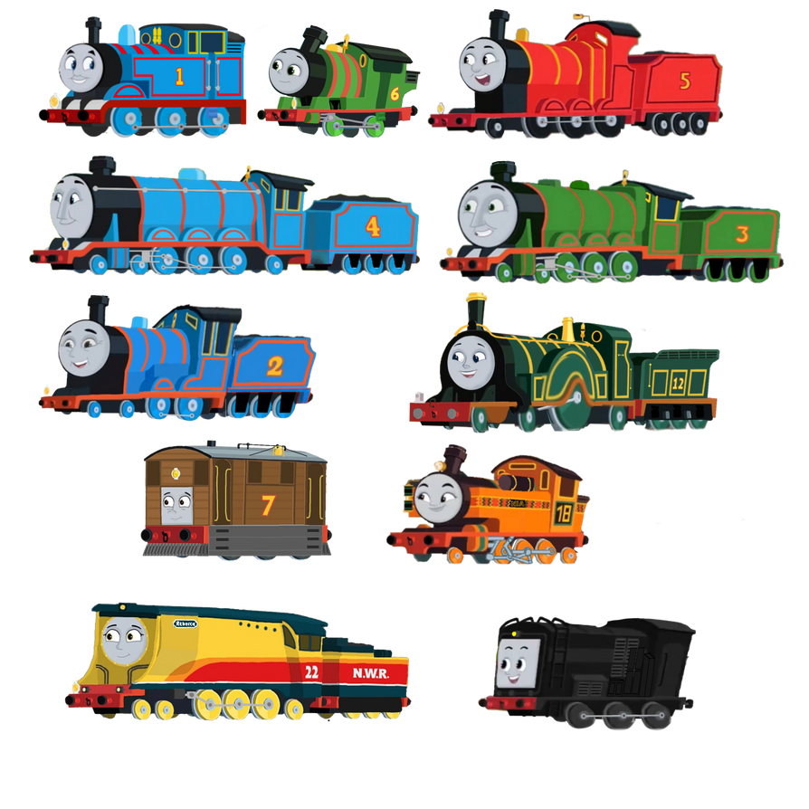 All Engines Go Characters (Better Version) by Anthonypolc on DeviantArt
