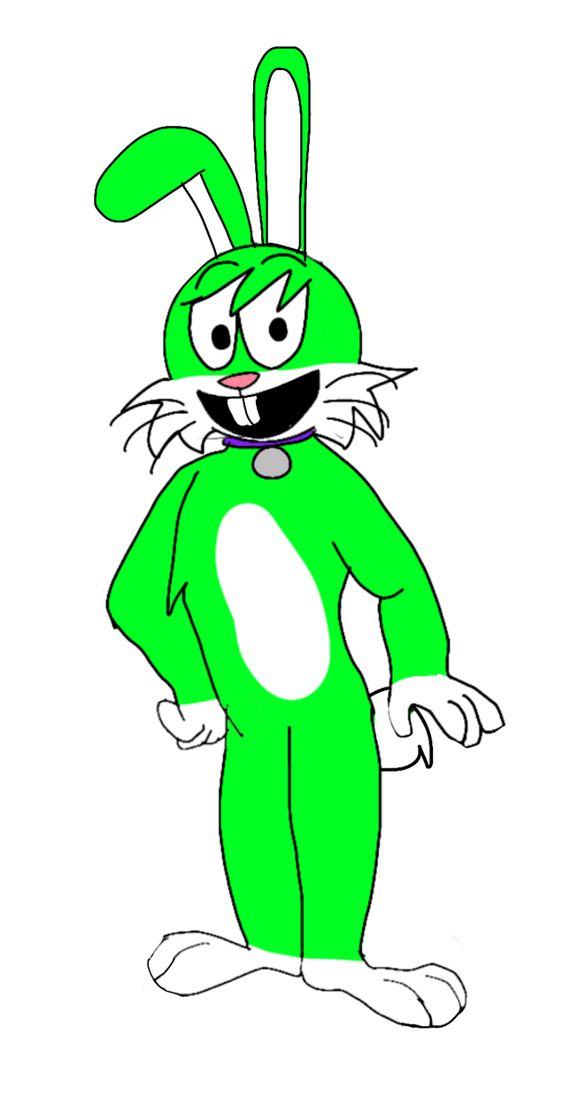 Billy The Green Rabbit by Anthonypolc on DeviantArt