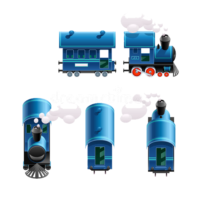 Blue Skeleton Train Blue Train by Anthonypolc on DeviantArt
