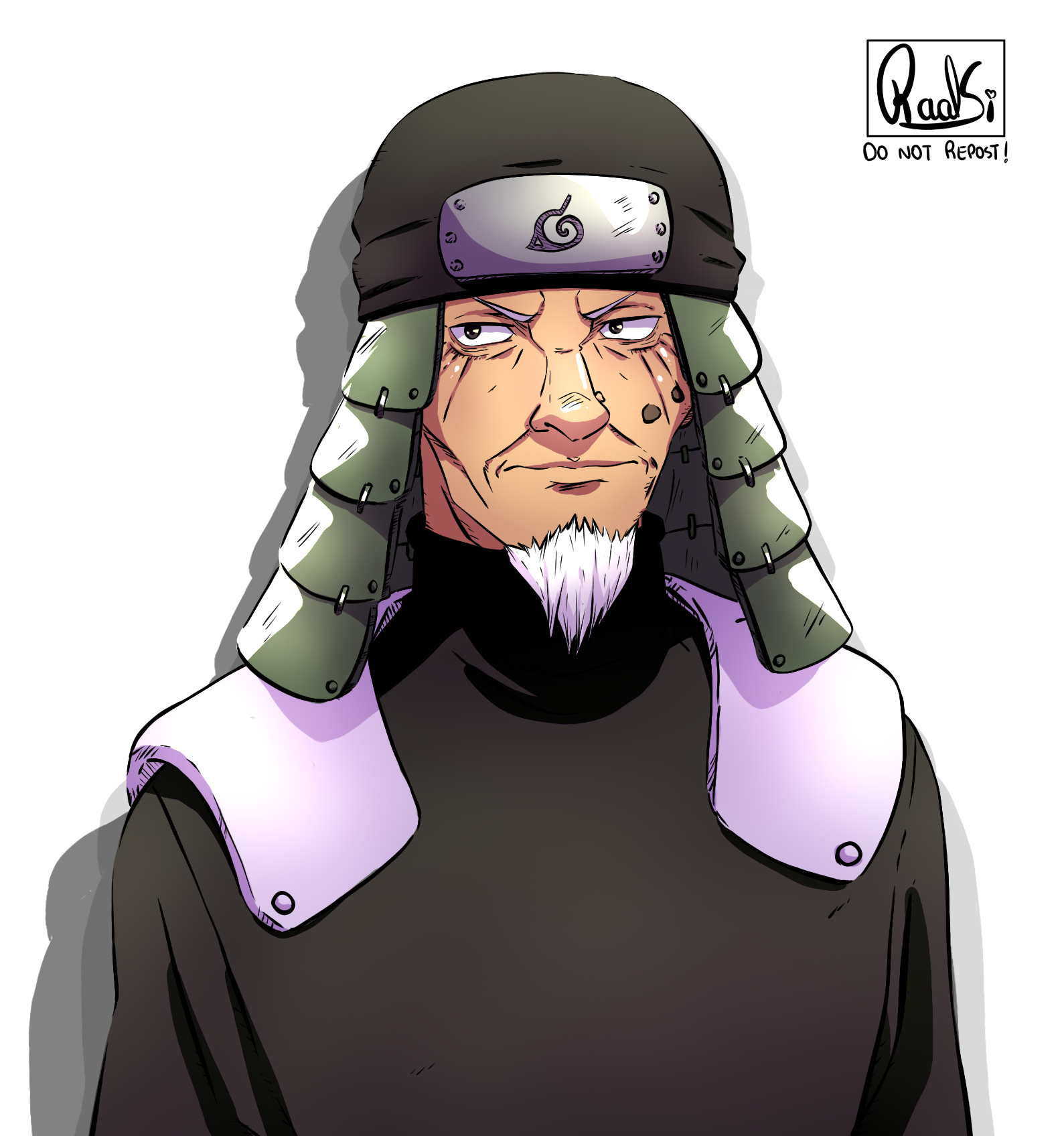 Third Hokage by raalsi on DeviantArt