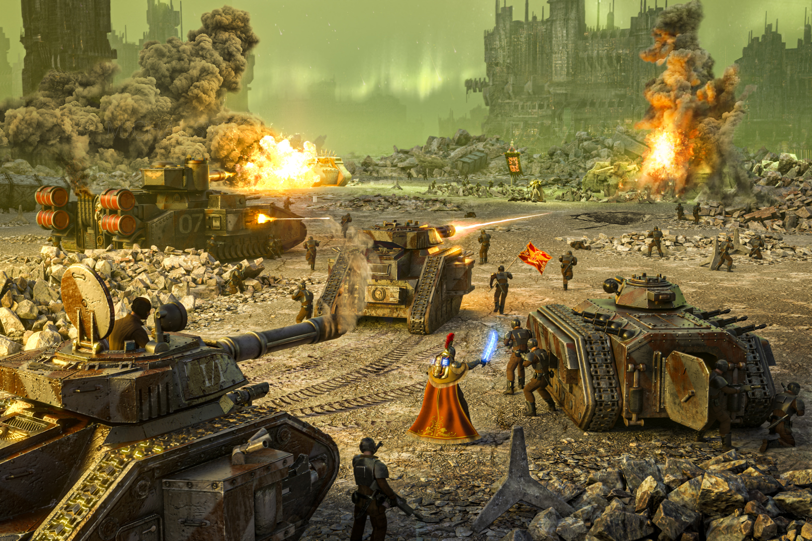 Warhammer 40k Stradians Charge By Mikebota On DeviantArt warhammer-40k-stradians-charge-by-mikebota-on-deviantart