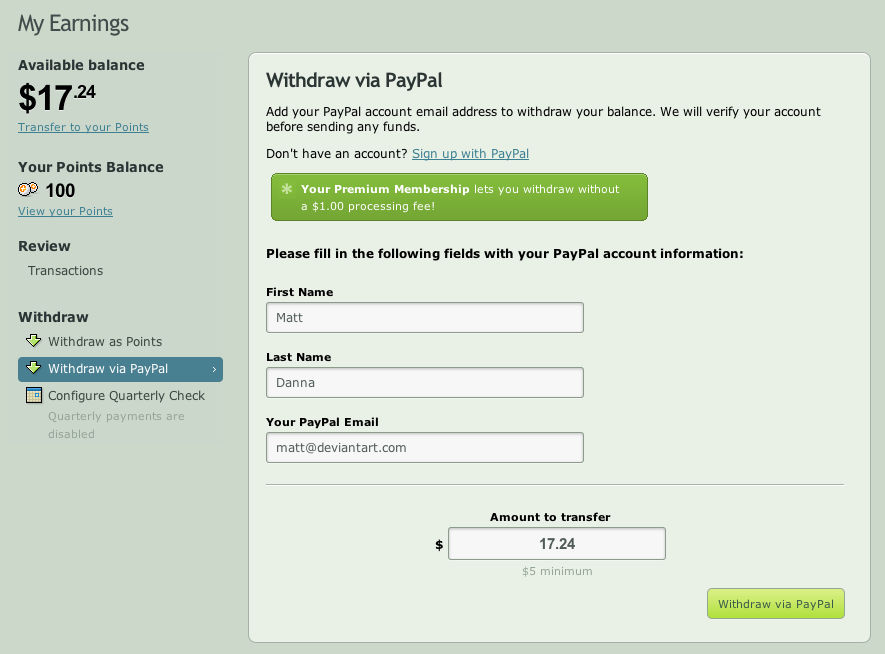 Withdrawl via PayPal by Ayame-Kenoshi