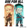 BNHA - Chibi Midoriya and Bakugou One For All