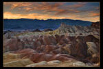 Zabriskie Point Sunset by narmansk8