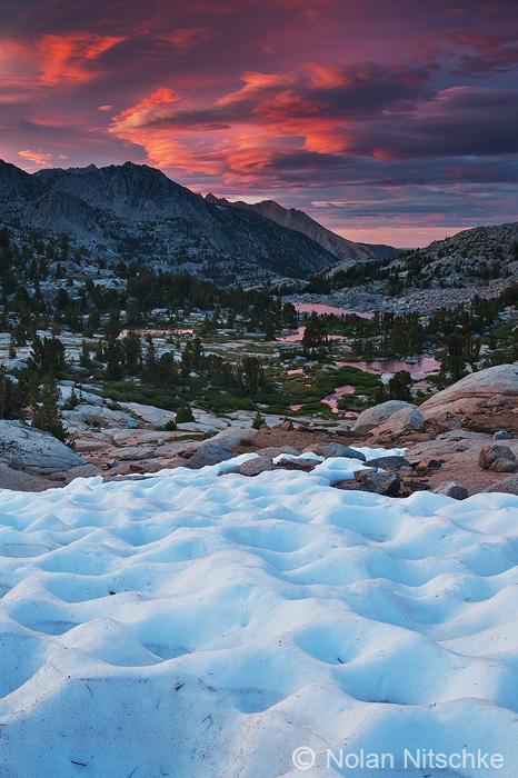 Sabrina Basin Sunset