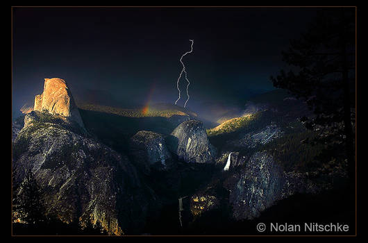 Yosemite Lightning Strike