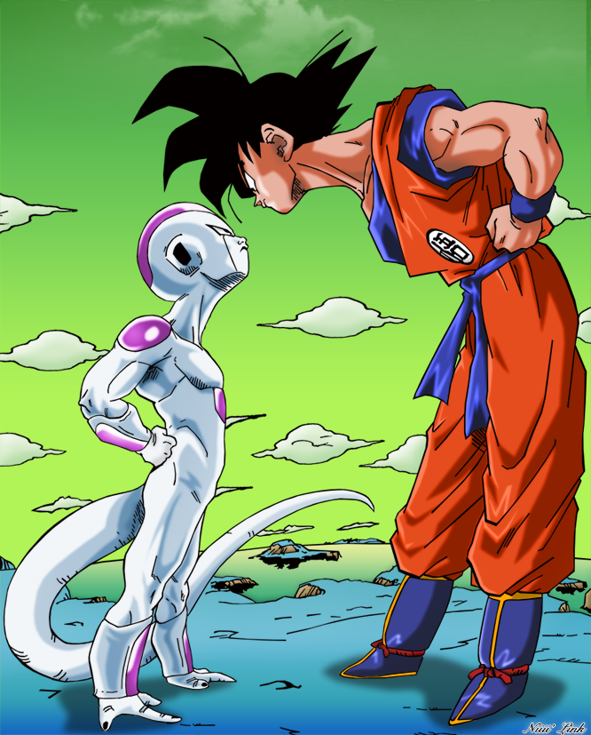 Goku vs Freeza by Valdenir9807 on DeviantArt