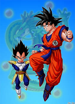 Goku and Vegeta