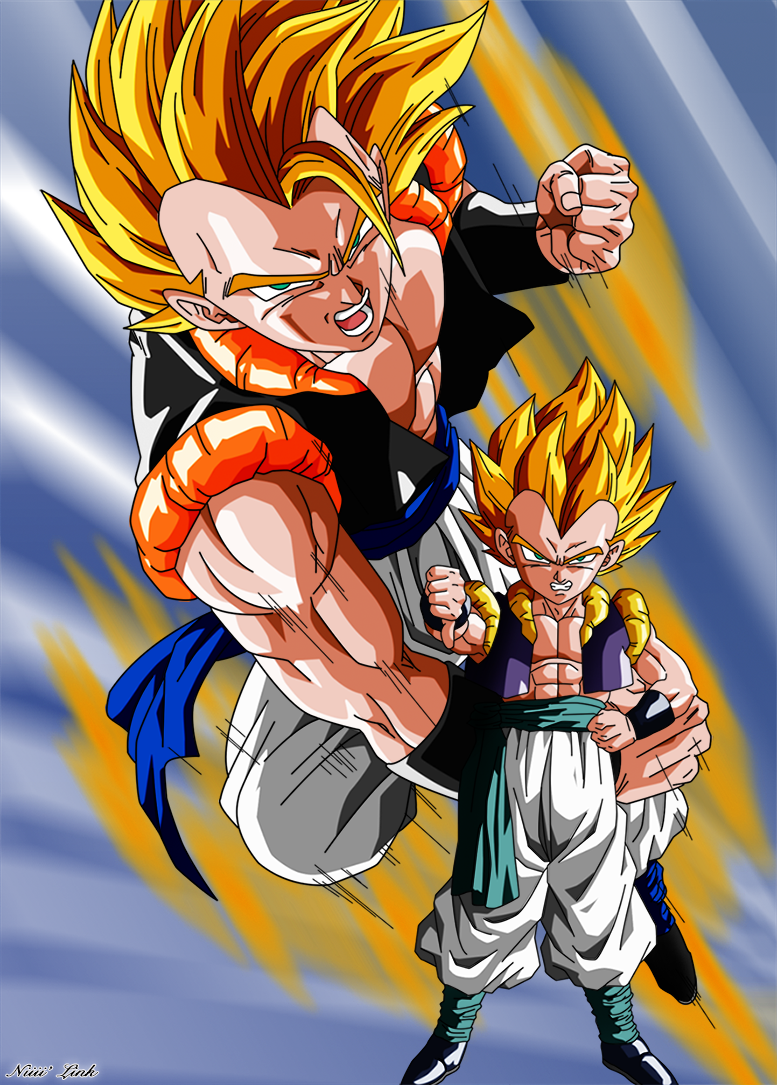 Gogeta and Gotenks by Niiii-Link on DeviantArt