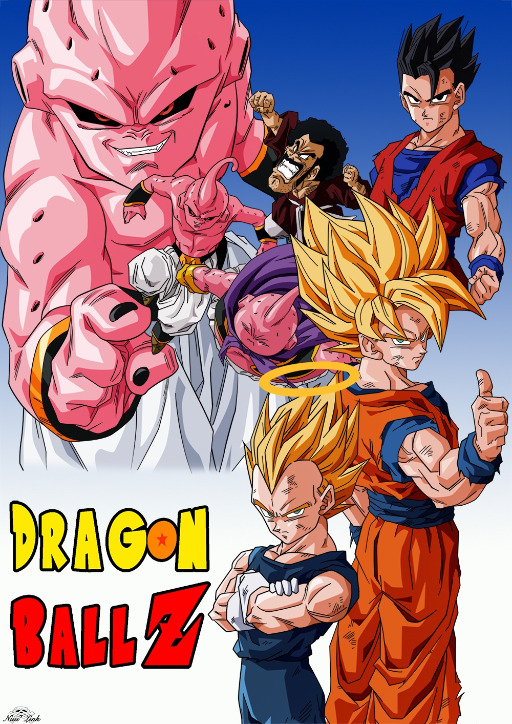 DRAGON BALL Z MAJIN BUU SAGA  Dragon ball artwork, Dragon ball z