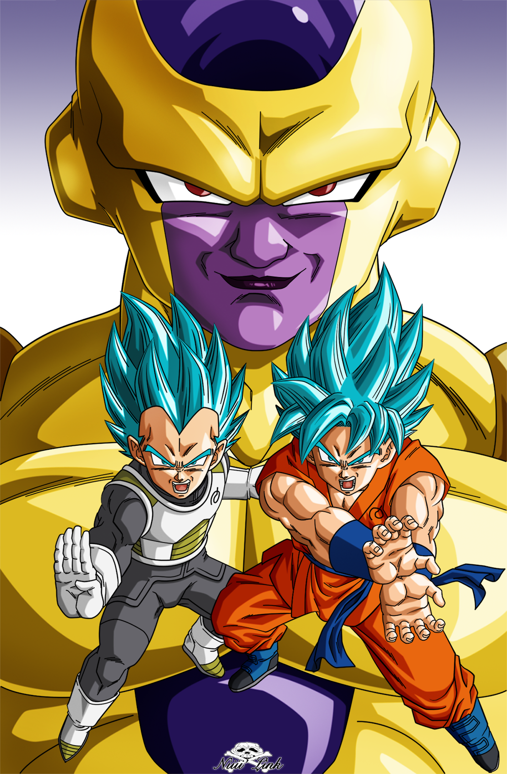 DBZ FUKKATSU NO F MANGA COLORED by SergioFrancZ on DeviantArt