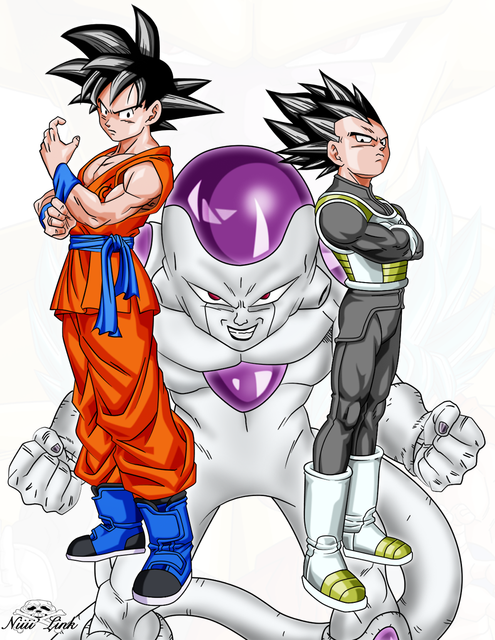 DBZ FUKKATSU NO F MANGA COLORED by SergioFrancZ on DeviantArt